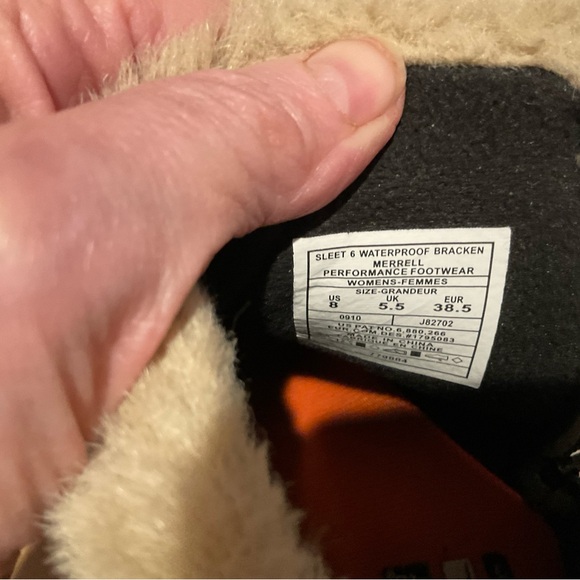 Merrell Sleet 6 WP Bracken Size 8 - Picture 3 of 10